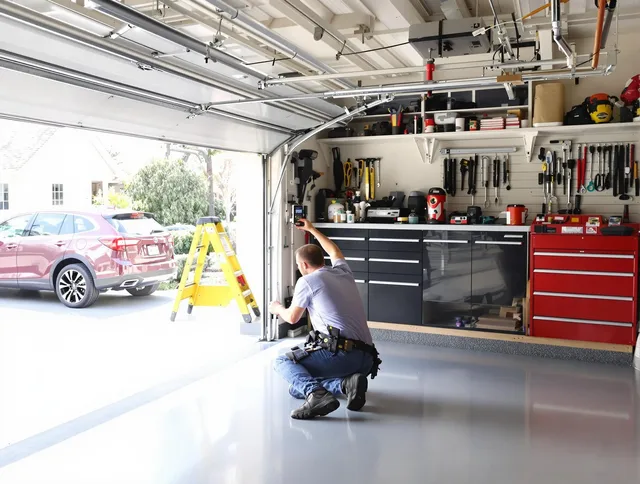 Local garage door repair service by Wareham Garage Door Repair in Wareham