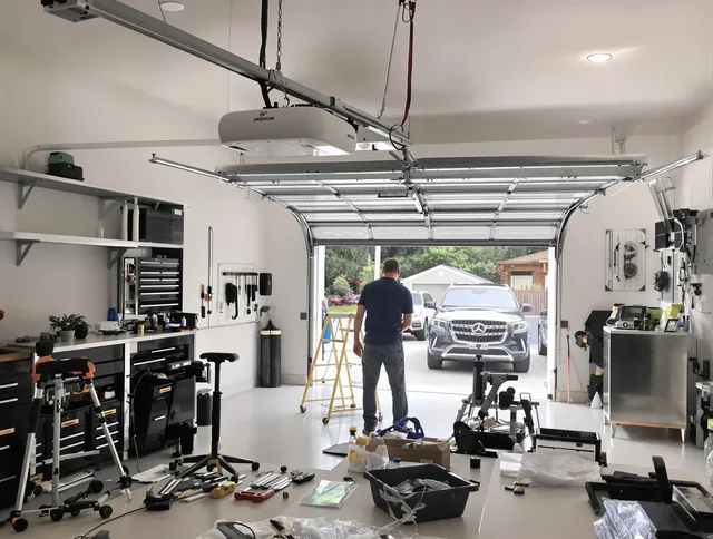 Garage door opener installation by Wareham Garage Door Repair in Wareham