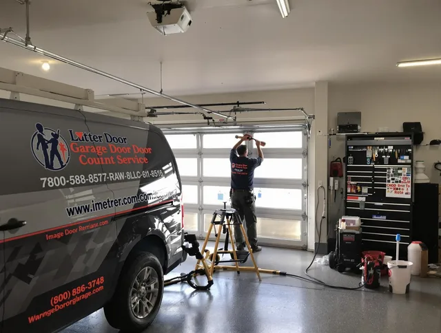 Wareham Garage Door Repair team performing same-day garage door repair in Wareham