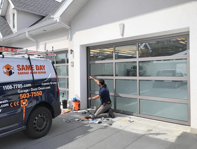 Same-day garage door repair service by Wareham Garage Door Repair in Wareham